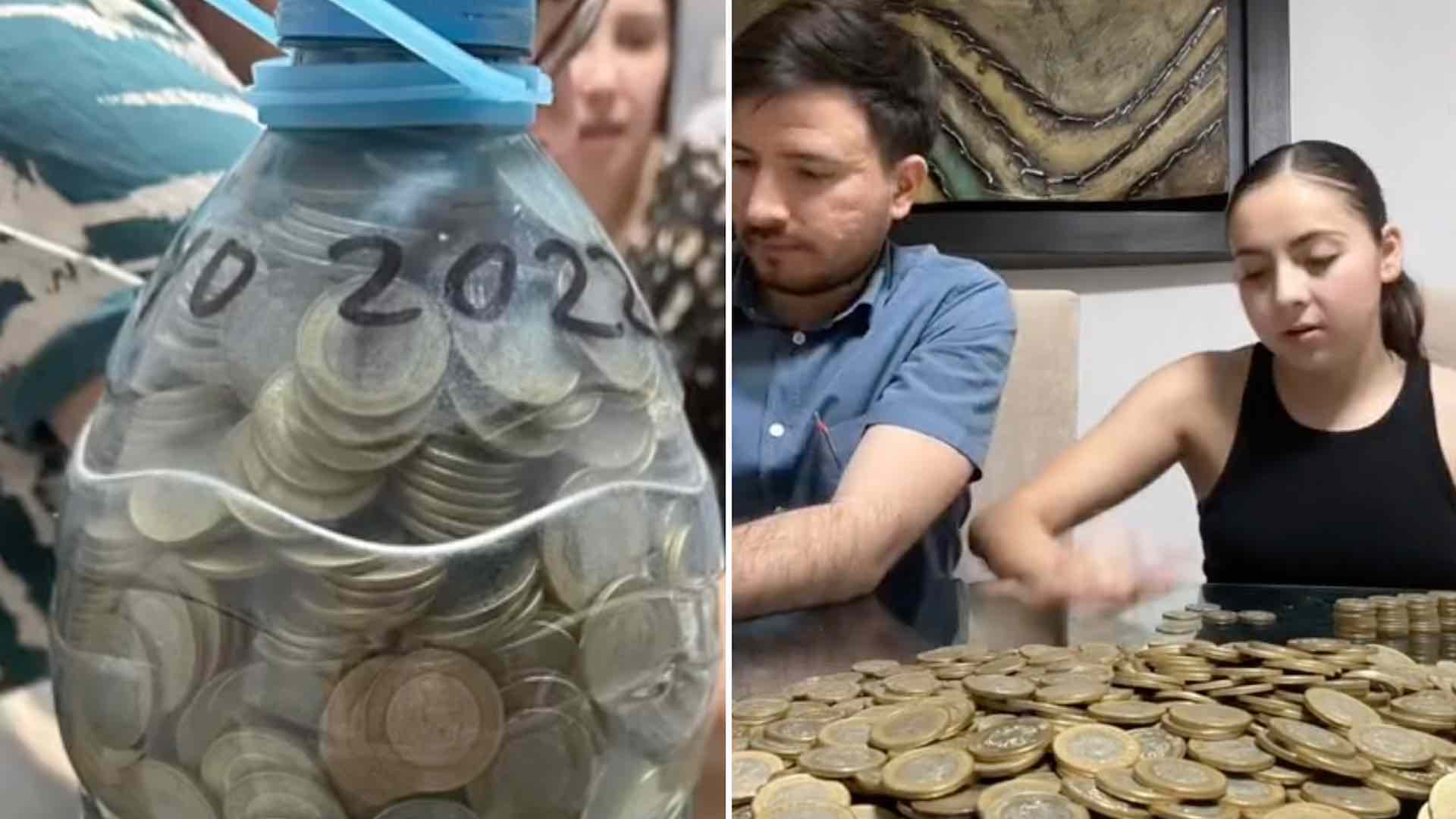 Madre Regala Bote Lleno De Monedas A Hijo Para Pagar Su Boda N