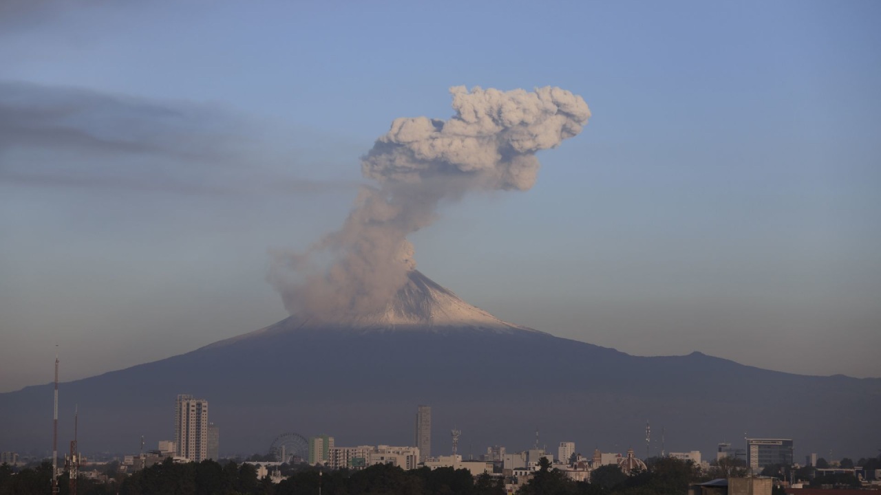 Volc N Popocat Petl Sem Foro De Alerta Cambia A Amarillo Fase