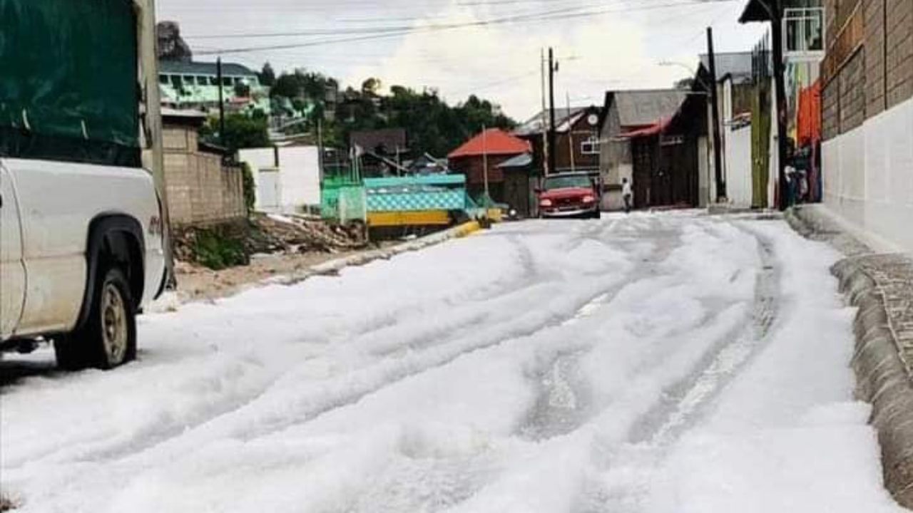 Granizada Sorprende en Guadalupe y Calvo Chihuahua No Reportan Daños N