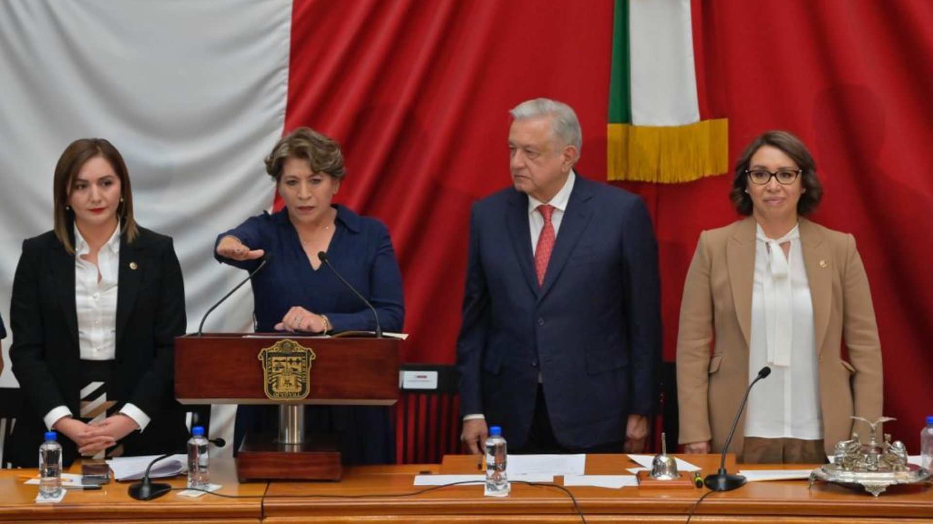 Van Diputados de Morena por Revocación de Mandato en Edomex N