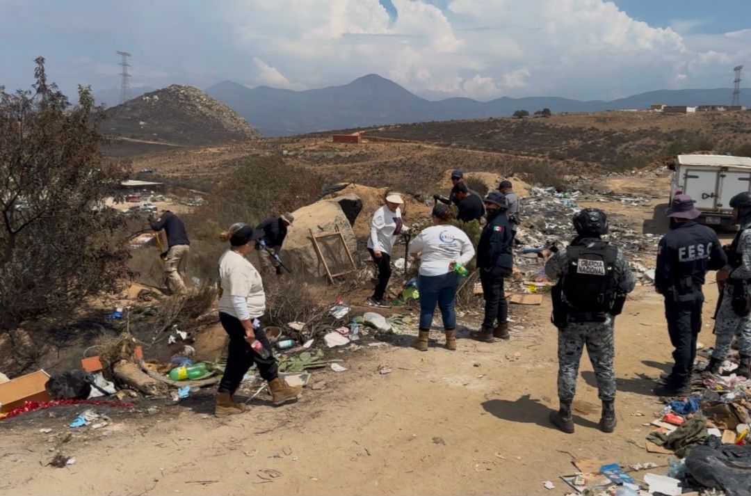 Colectivo Localiza Dos Cuerpos Enterrados en Basurero Clandestino de Ensenada