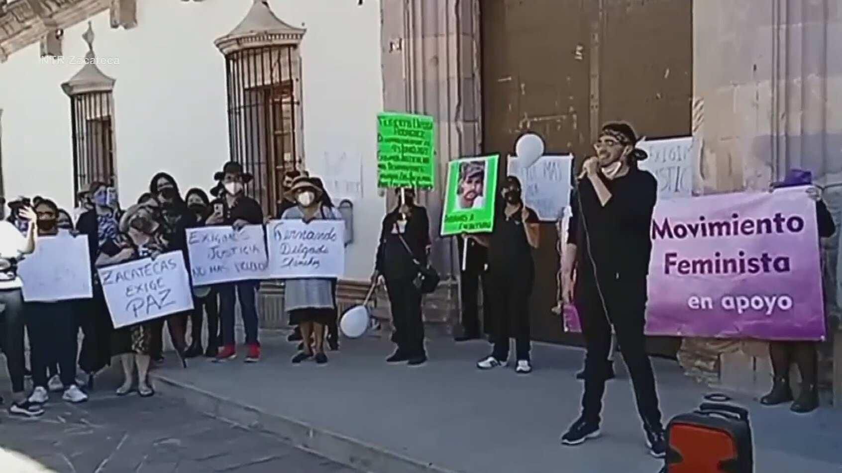 Marchan por la paz en Zacatecas