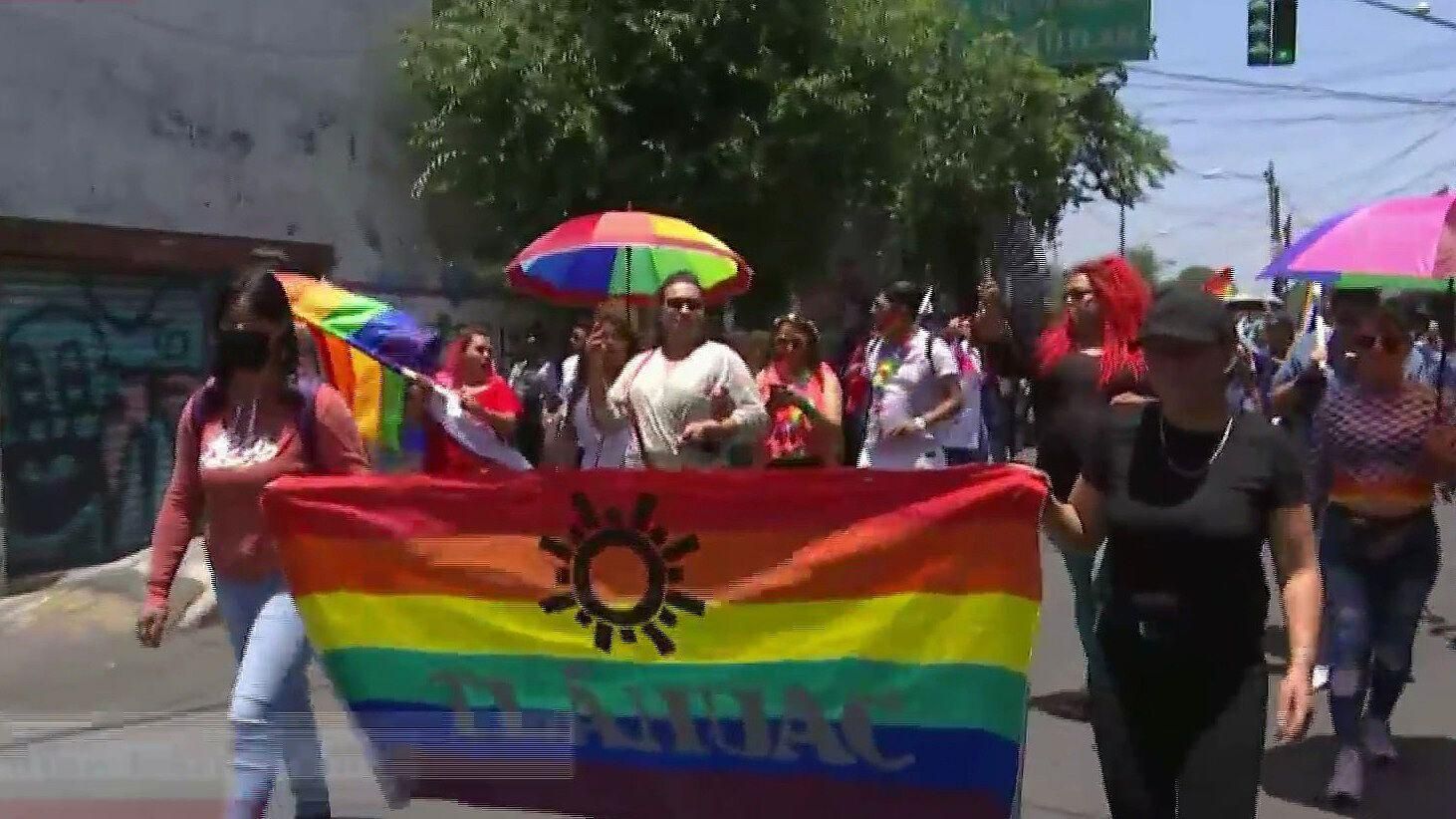 Realizan marcha por la diversidad sexual en Tláhuac