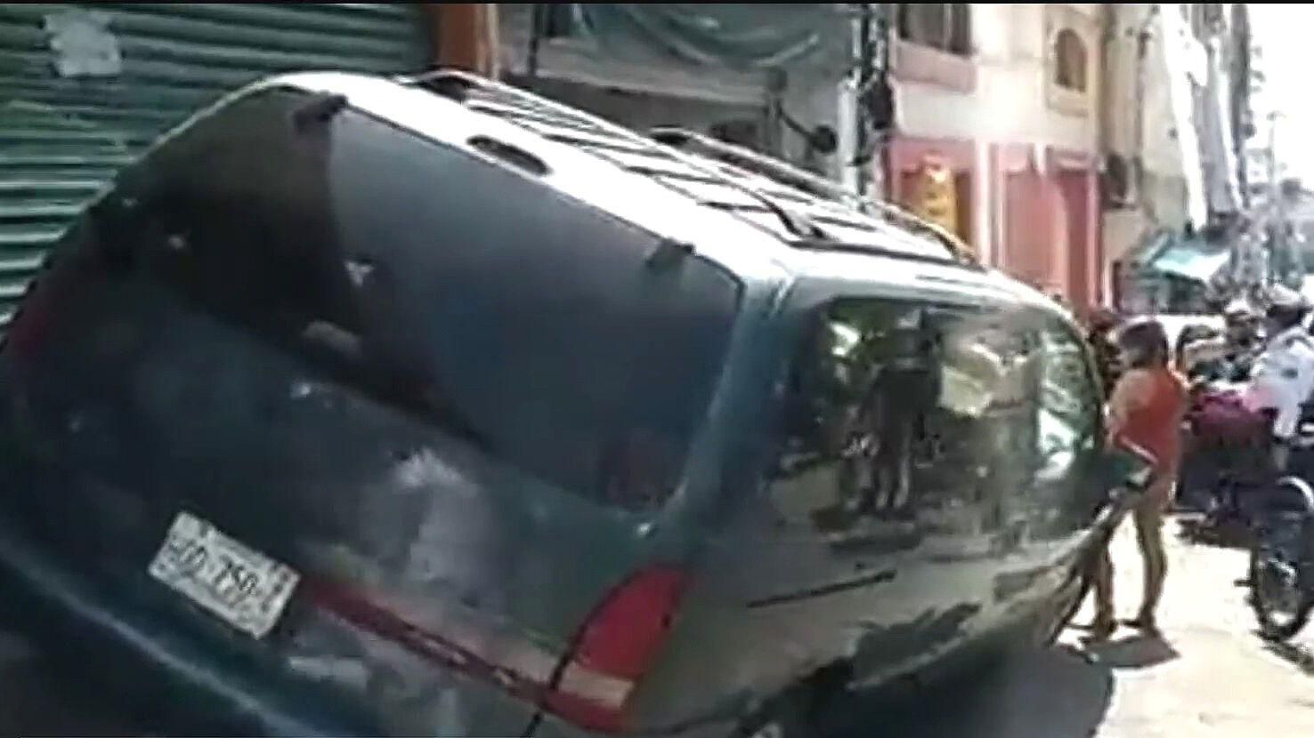 Abuelita se queda sin frenos y atropella a tres mujeres en Cuernavaca