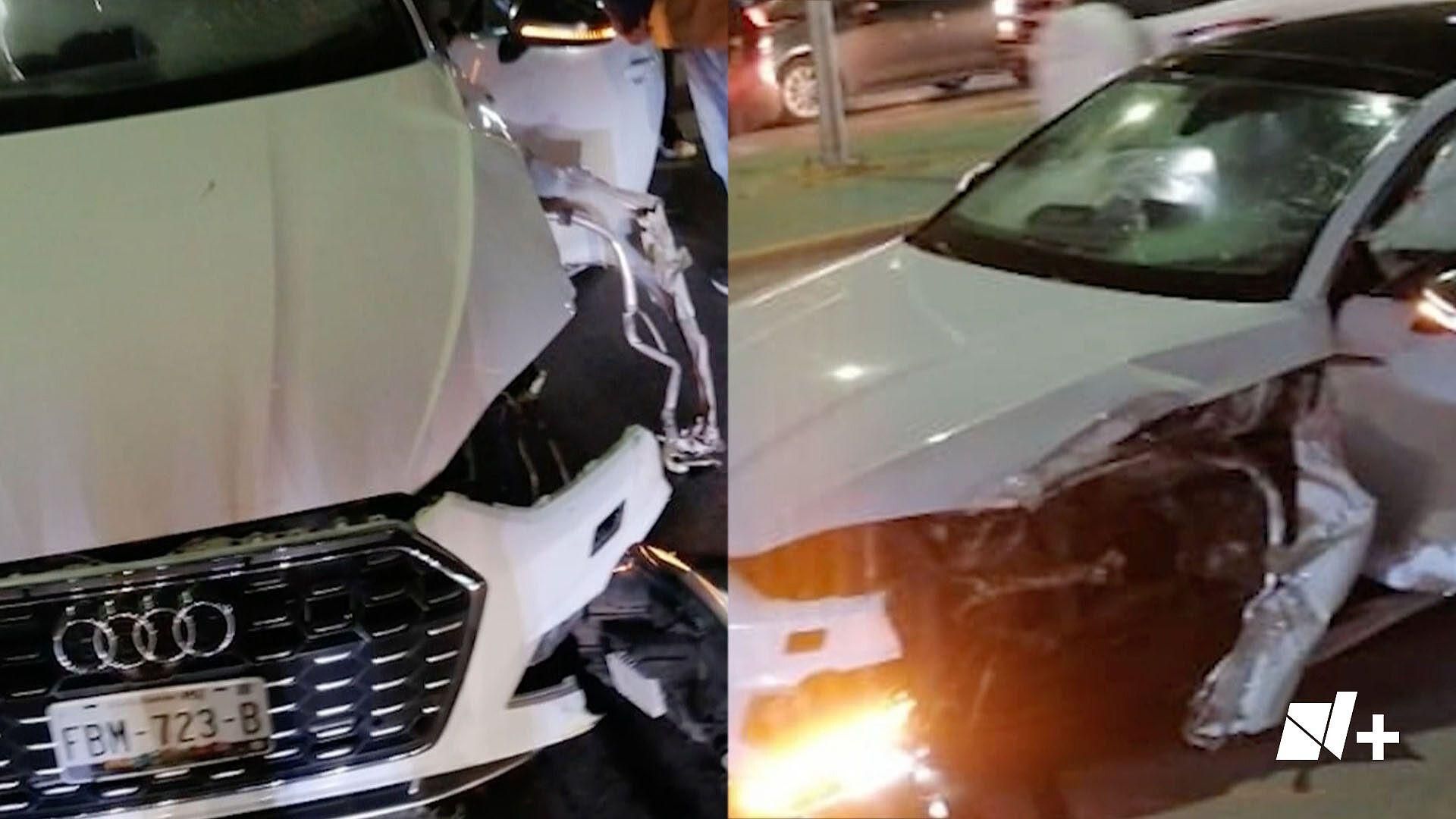 Conductor de un Vehículo de Lujo Pierde el Control y Choca Contra ...