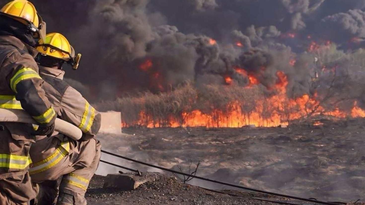 Controlan Incendio en Cerro del Topo Chico en Nuevo León | En Punto con ...