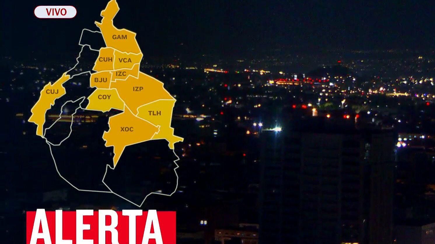 Activan Alerta Amarilla por Fuertes Vientos en 10 Alcaldías de la CDMX ...