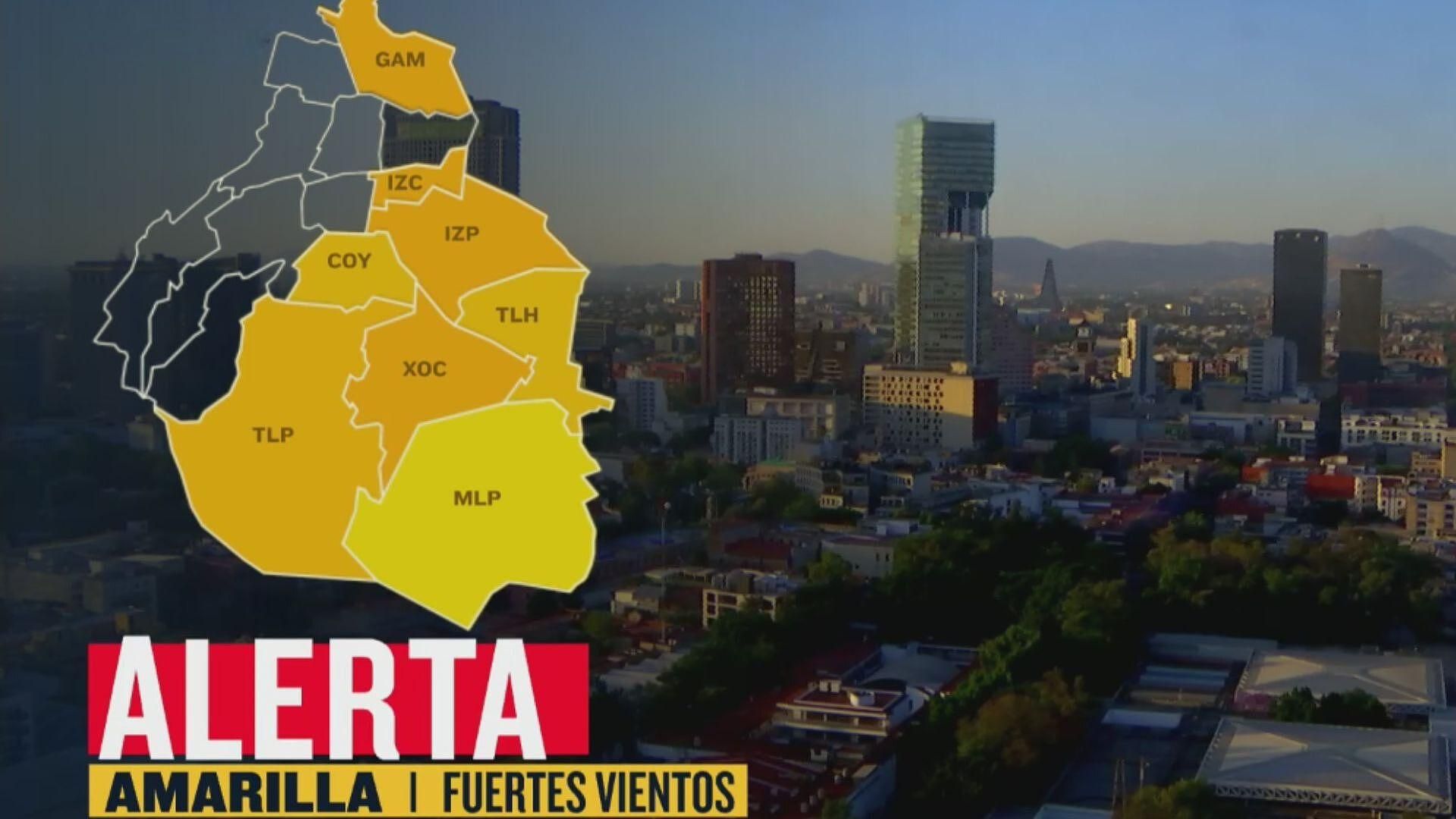 ¡Cuídate! Activan Alerta Amarilla por Fuertes Vientos en CDMX | N+ FORO ...