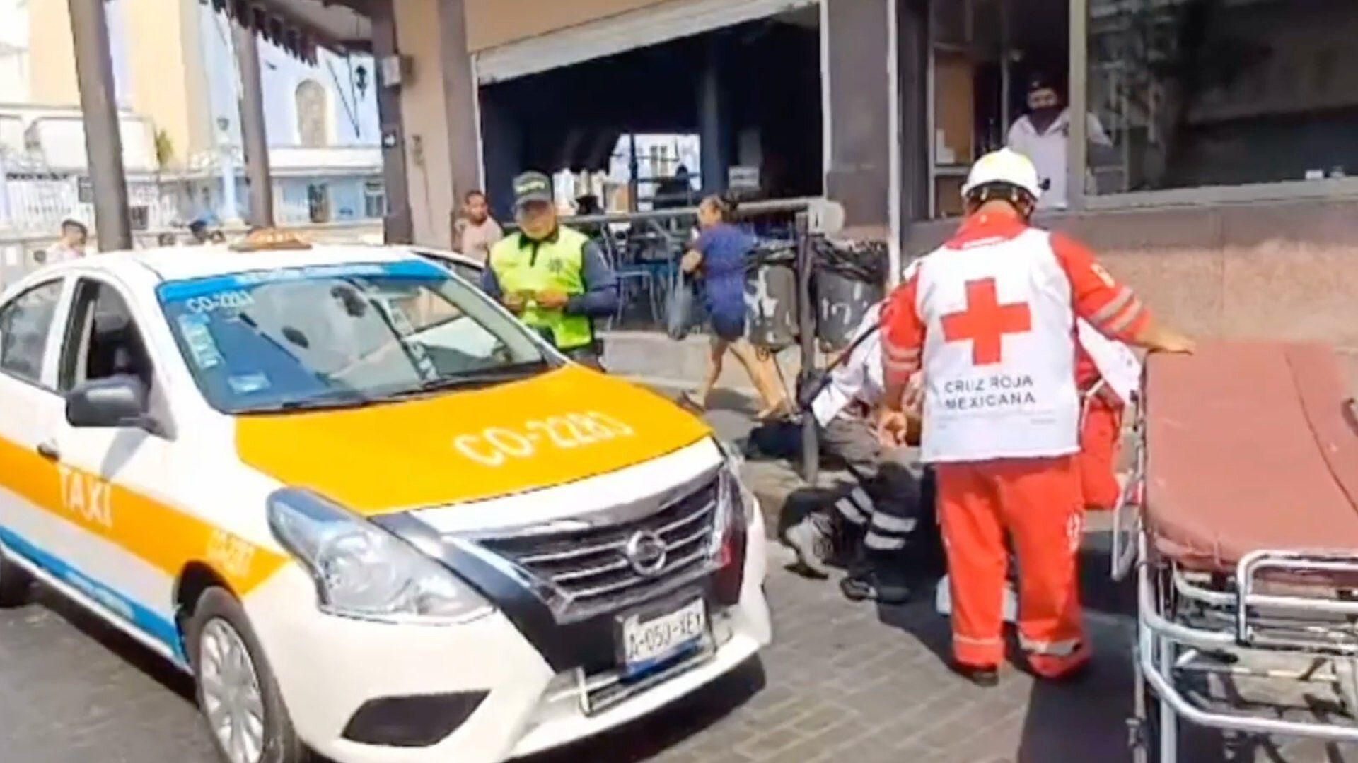 Mujer es Atropellada por Taxi en la Colonia Centro de Córdoba