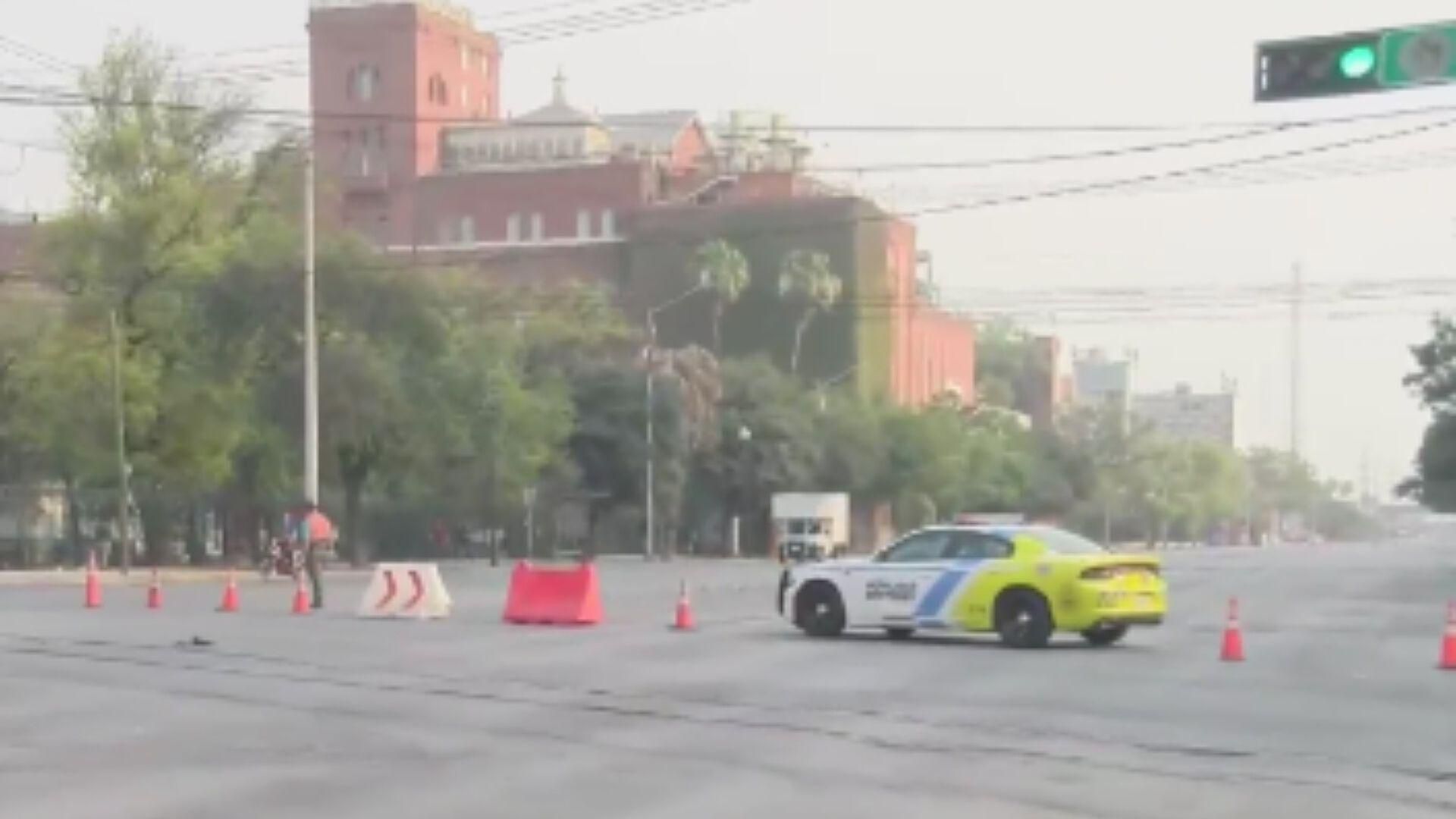 Inician Cierres Viales en Monterrey por "Macha de la Diversidad"