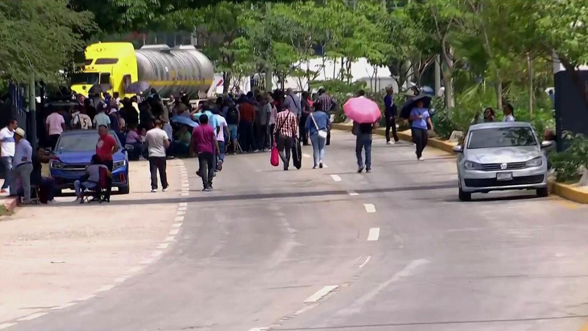 Maestros de la CNTE continúan sus Protestas en Chiapas