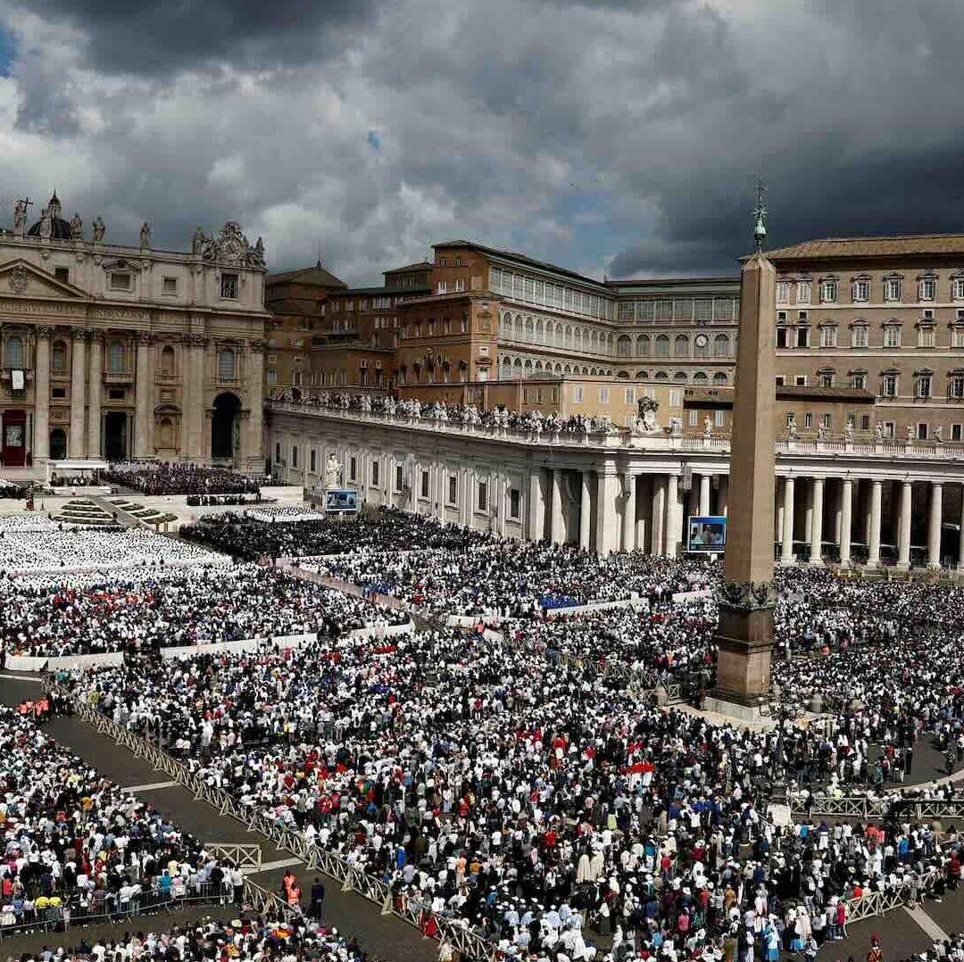Foto: Primera Misa del Papa León XIV