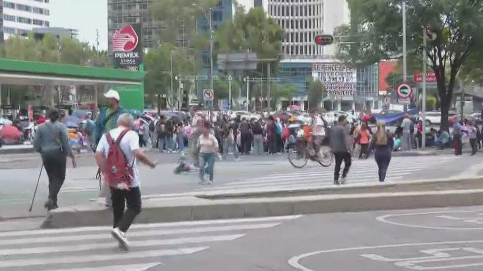 Maestros de la CNTE Bloquean Reforma e Insurgentes, CDMX; Estas son las ...