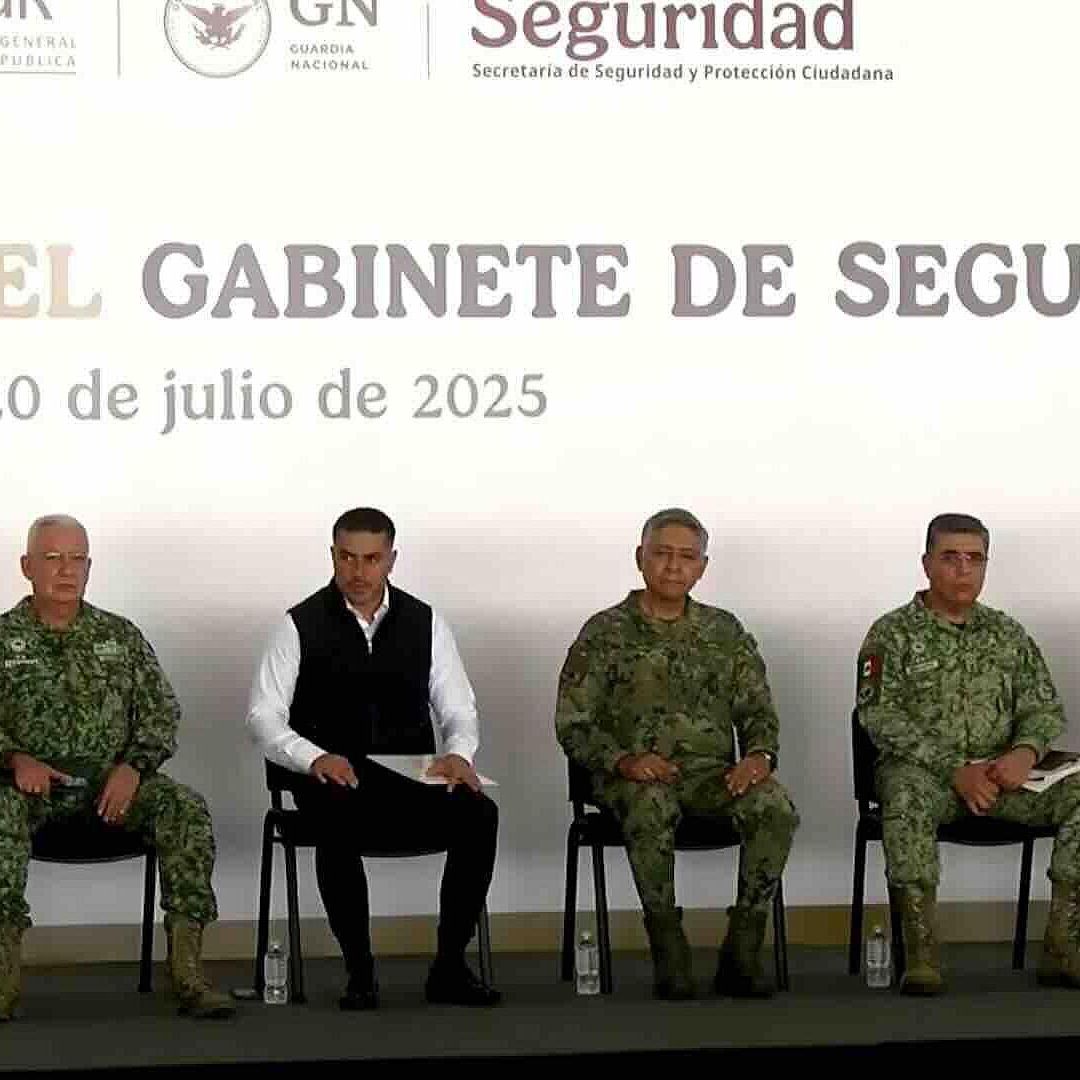 Foto | Gabinete de Seguridad Presenta Actualización Sobre Seguridad en Culiacán, Sinaloa
