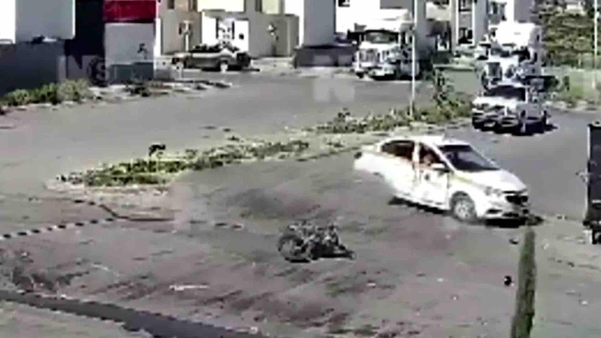 Motociclista Muere Tras Impactar Contra Taxi en Saltillo; Choque ...