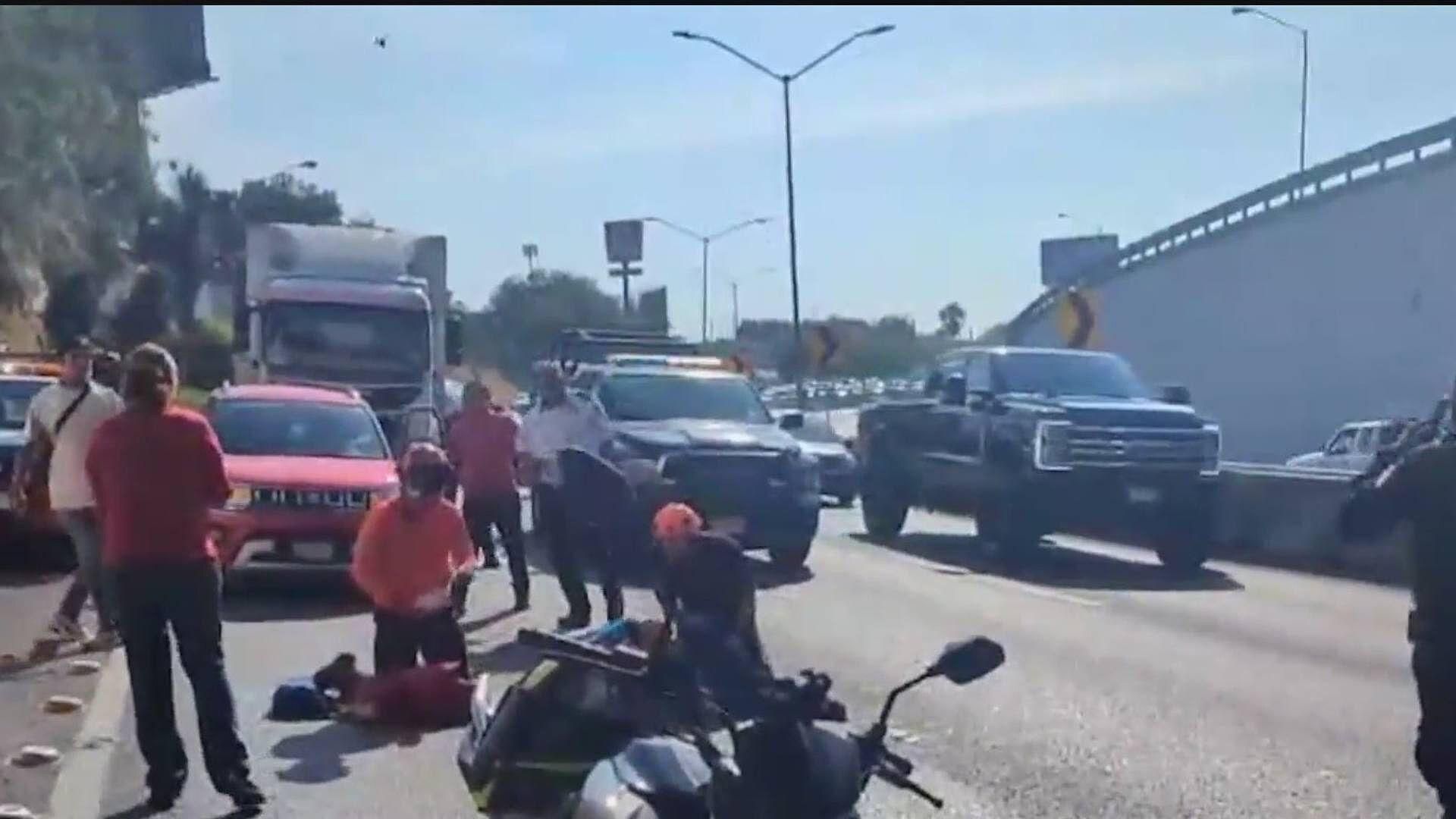 Cae Menor de Puente y es Atropellado por Tráiler en Guadalupe Nuevo León