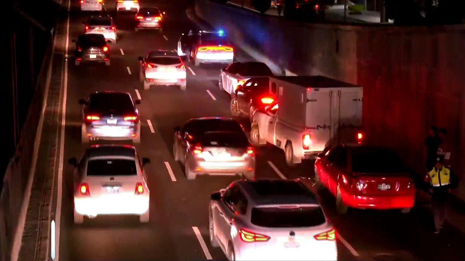 Choque Múltiple en Viaducto Miguel Alemán, CDMX, Genera Caos Vial