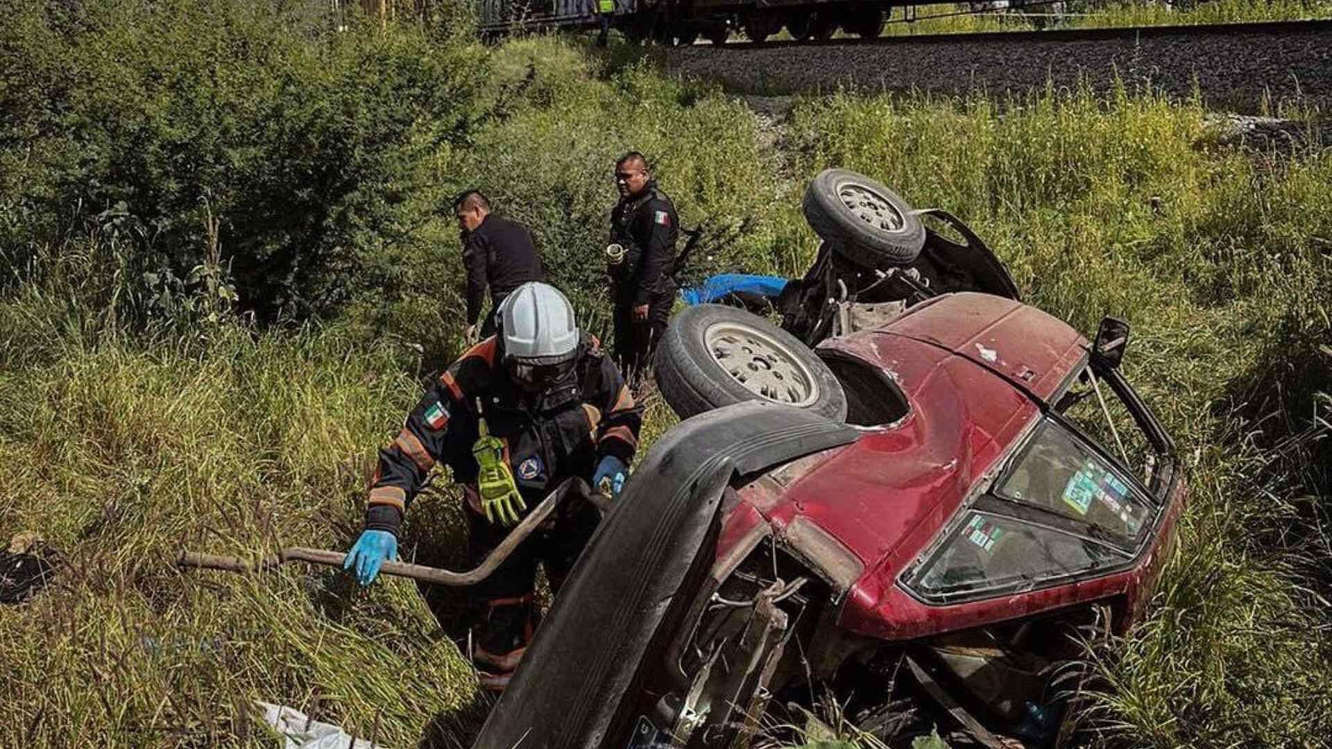 Accidente Ferroviario en Querétaro Deja Cuatro Personas Sin Vida