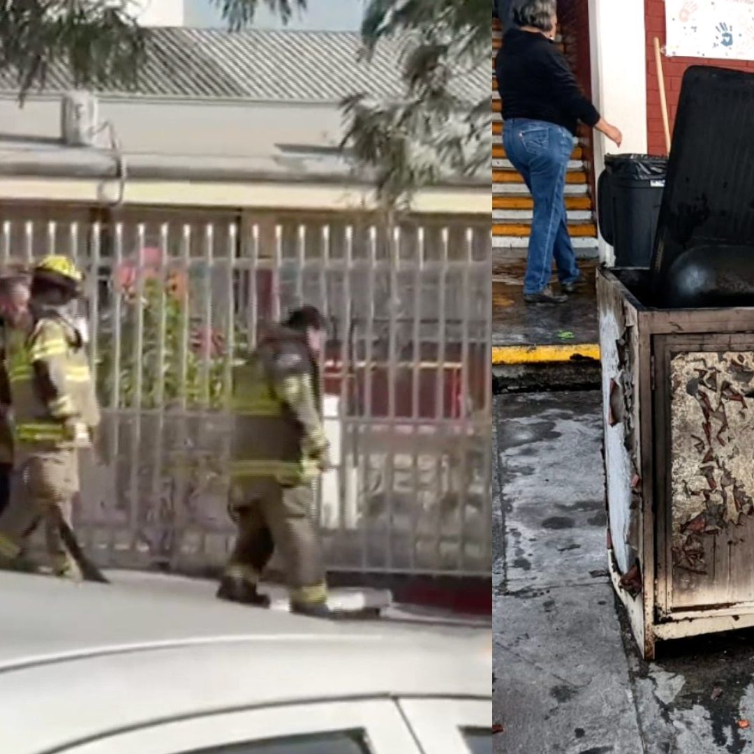 Incendio escuela