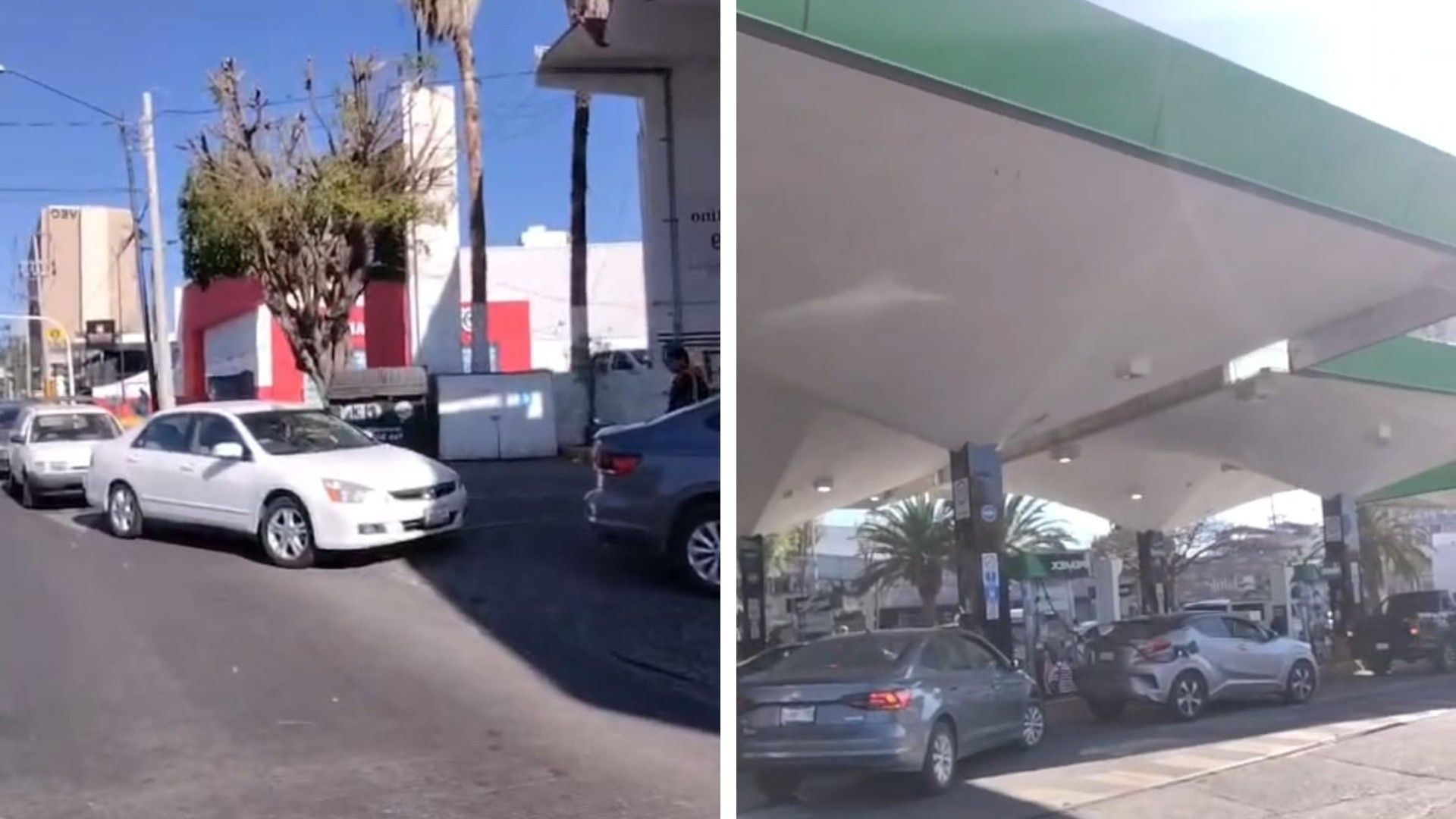 Varias gasolineras permanecen cerradas en Guadalajara