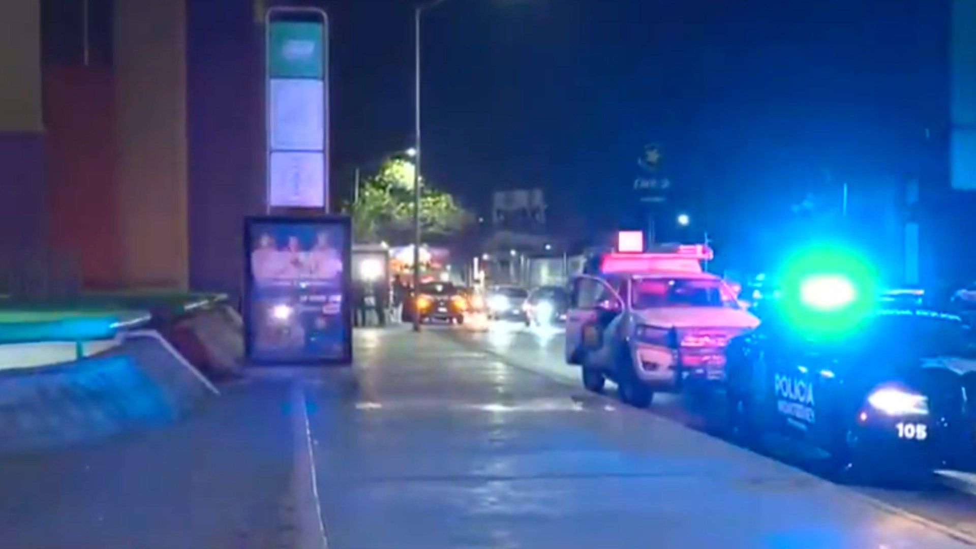 ICSP y Policía de Monterrey en estación General Anaya del Metro de Monterrey