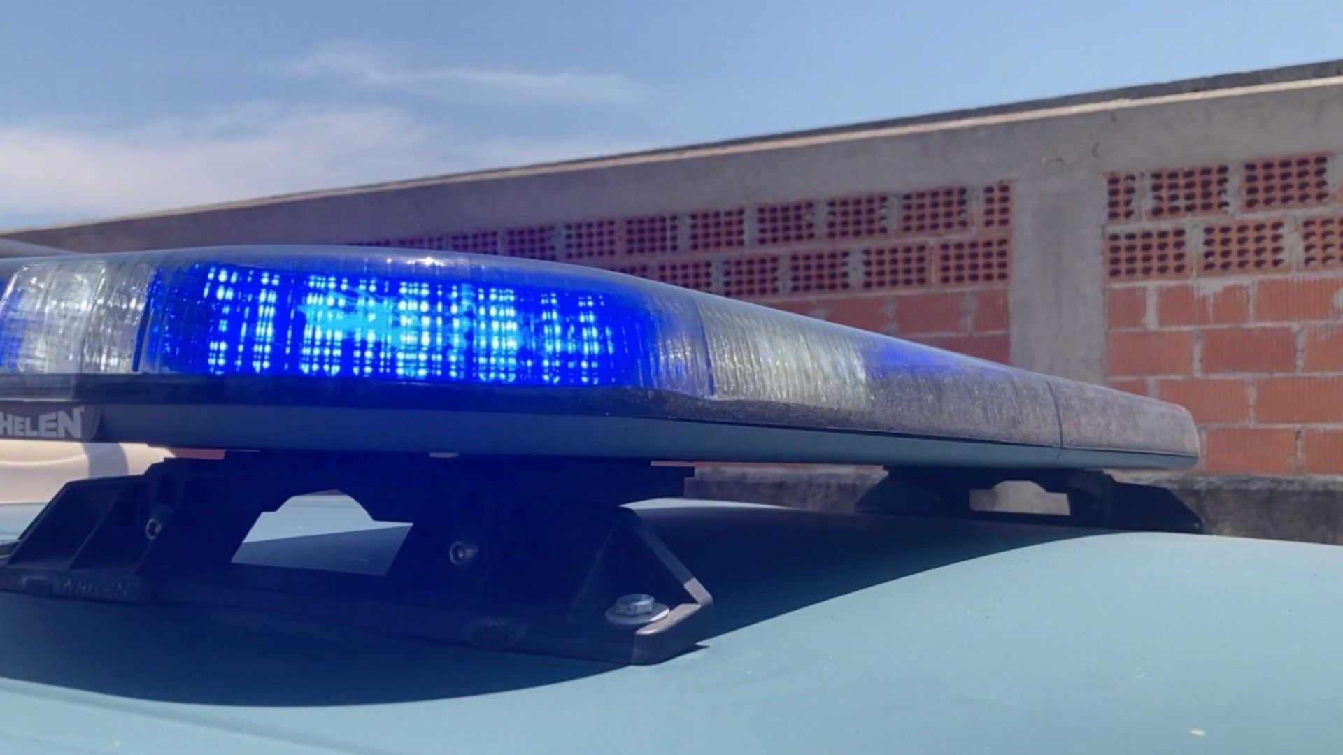 Luces de patrulla de policía