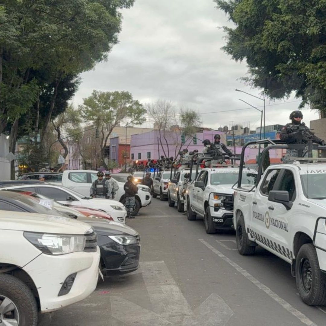 Trasladan restos de "El Mencho" a CDMX.