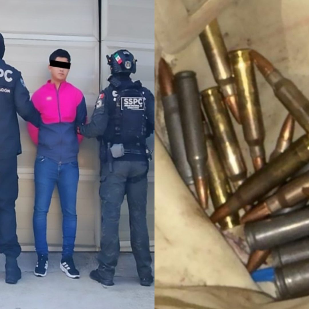 Personas detenidas y cartuchos útiles asegurados en cateos en operativo de persona privada de la libertad en Veracruz.