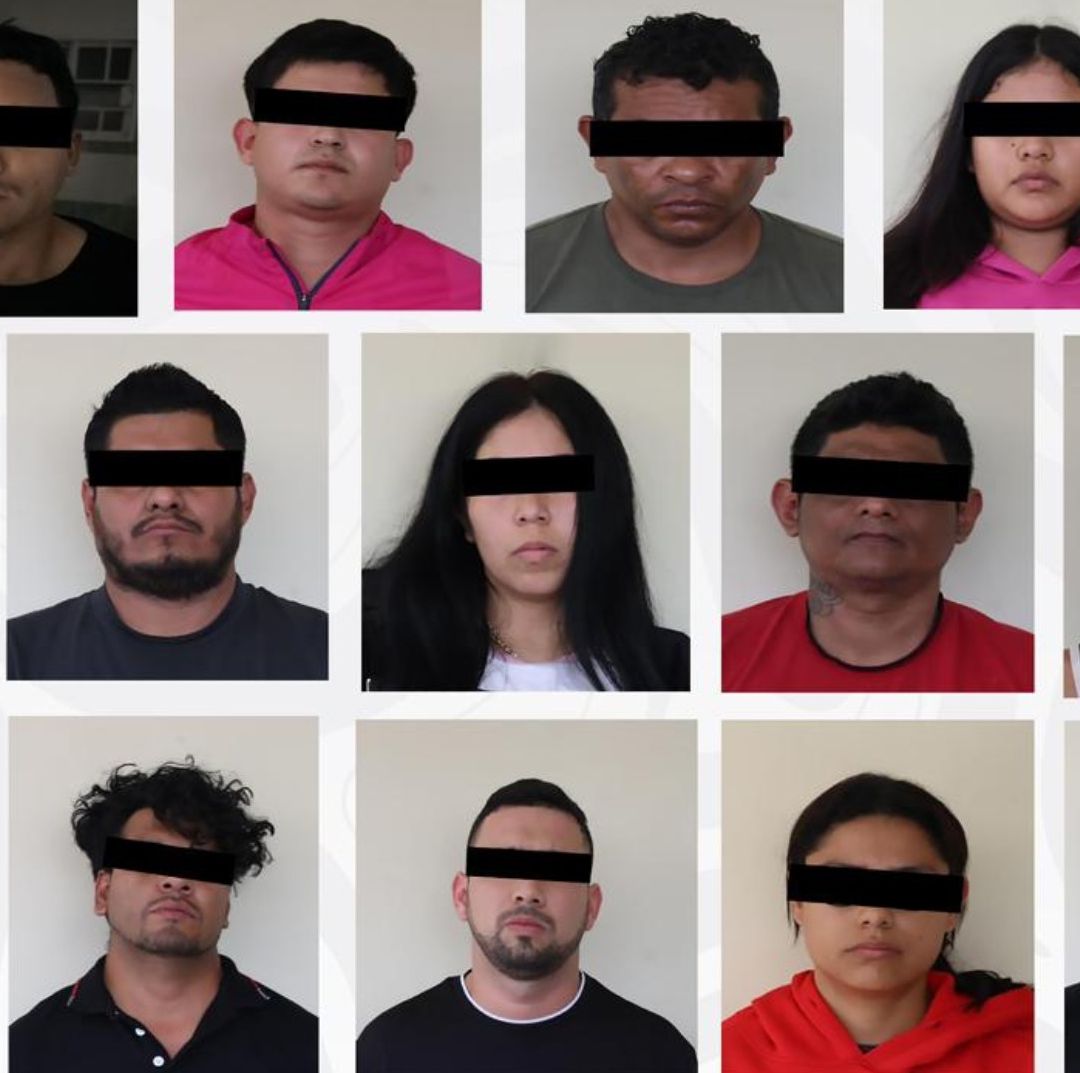 Detienen a 14 Presuntos Integrantes del CJNG en Veracruz