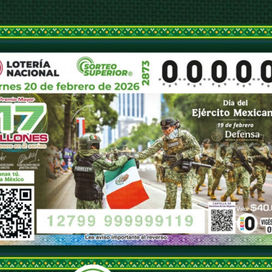 Resultados Sorteo Lotería Nacional hoy 20 de febrero 2026 lista de ganadores rifa superior 2873