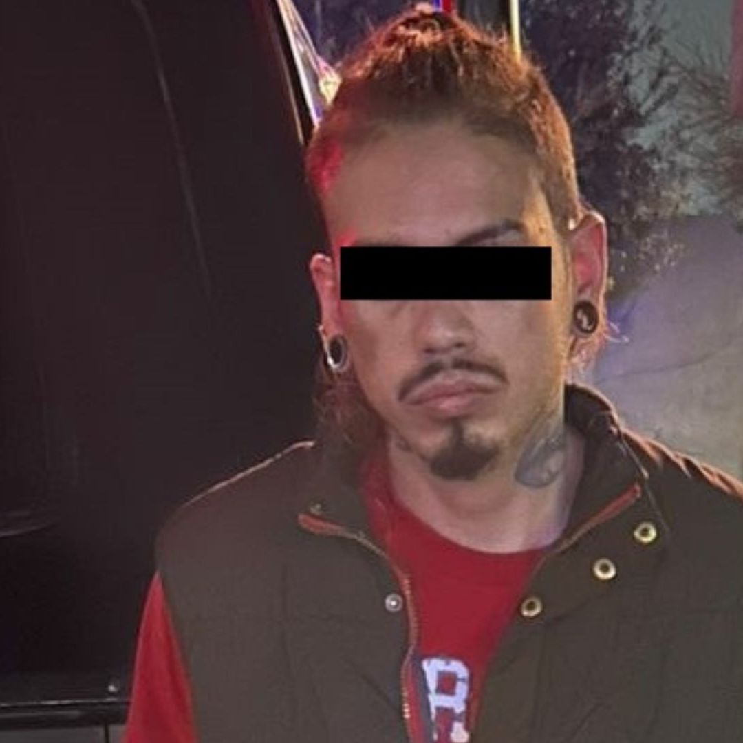 Hombre detenido por autoridades municipales de Monterrey