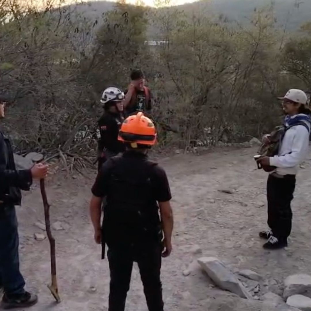Rescate en Cerro de La Silla
