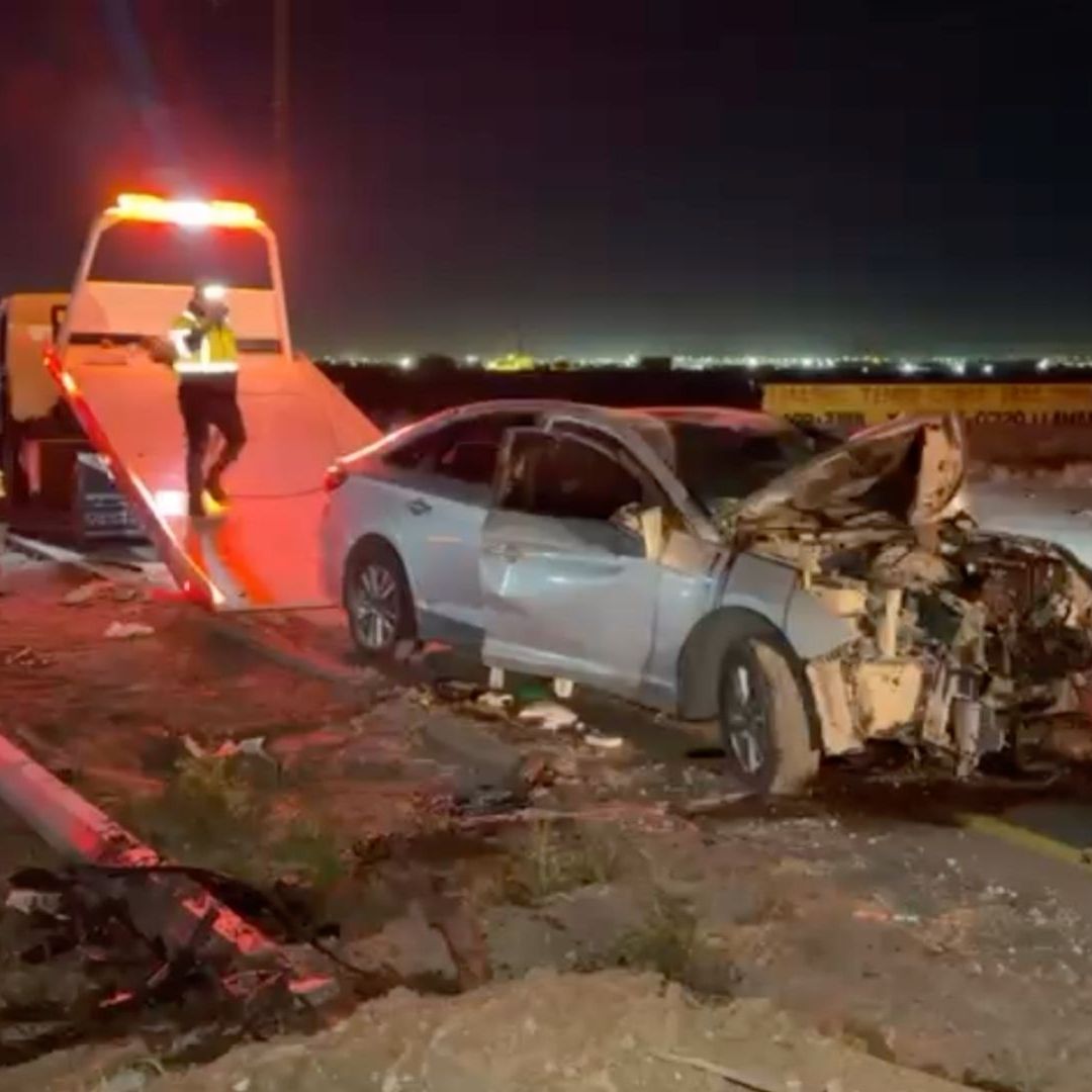 Pareja Resulta Lesionada Tras Volcadura en Ciudad Juárez