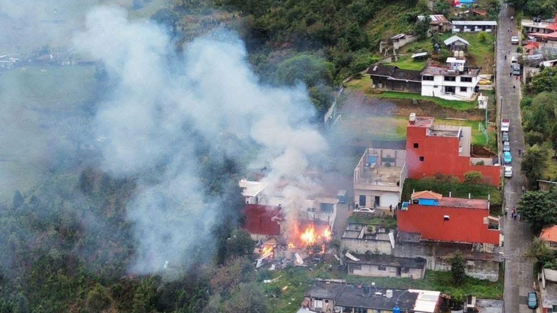 Explosión Taller de Pirotecnia en Huauchinango Puebla Deja Dos Hombres Muertos en El Mirador