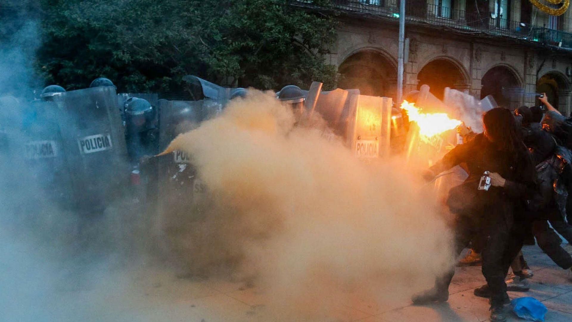 ¿Subió el Nivel de Violencia por Parte del ‘Bloque Negro’ en la Marcha ...