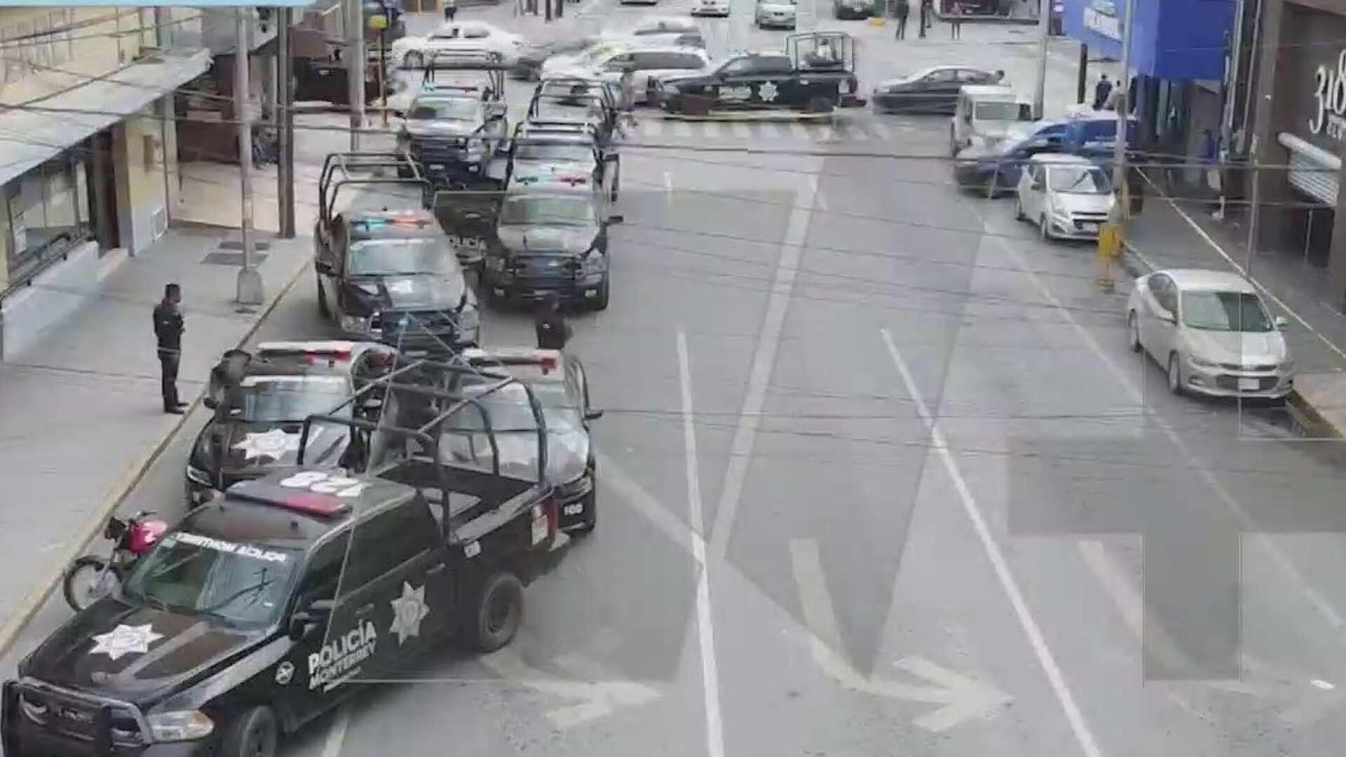 Detienen a 2 Hombres con Droga en Calles del Centro de Monterrey |N+ ...