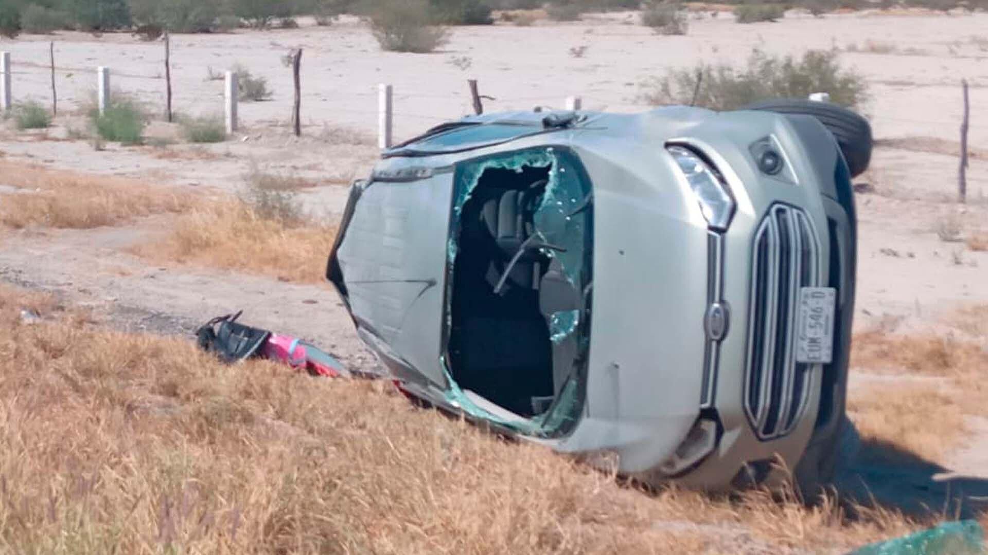 Accidente Volcadura Deja Dos Mujeres Sin Vida en Carretera Torreón-Saltillo