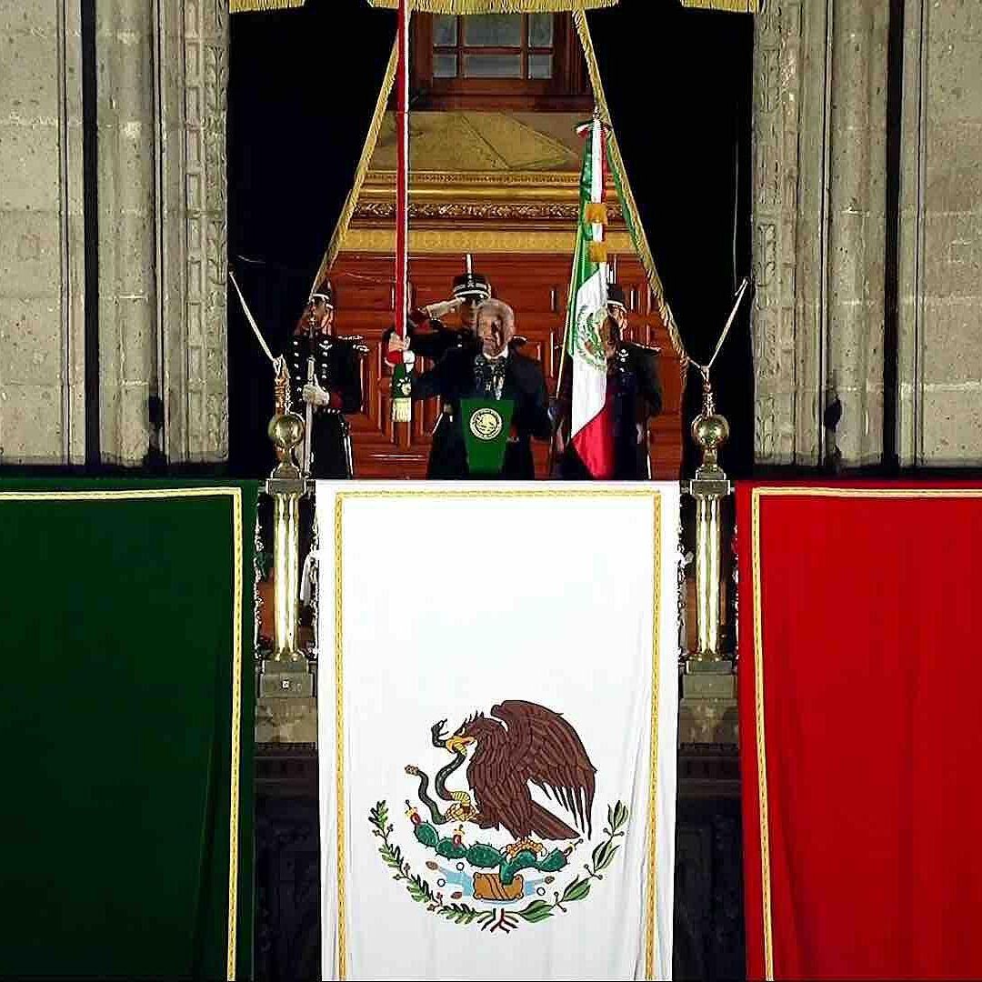 Foto: AMLO Encabeza la Ceremonia del Grito de Independencia 2024