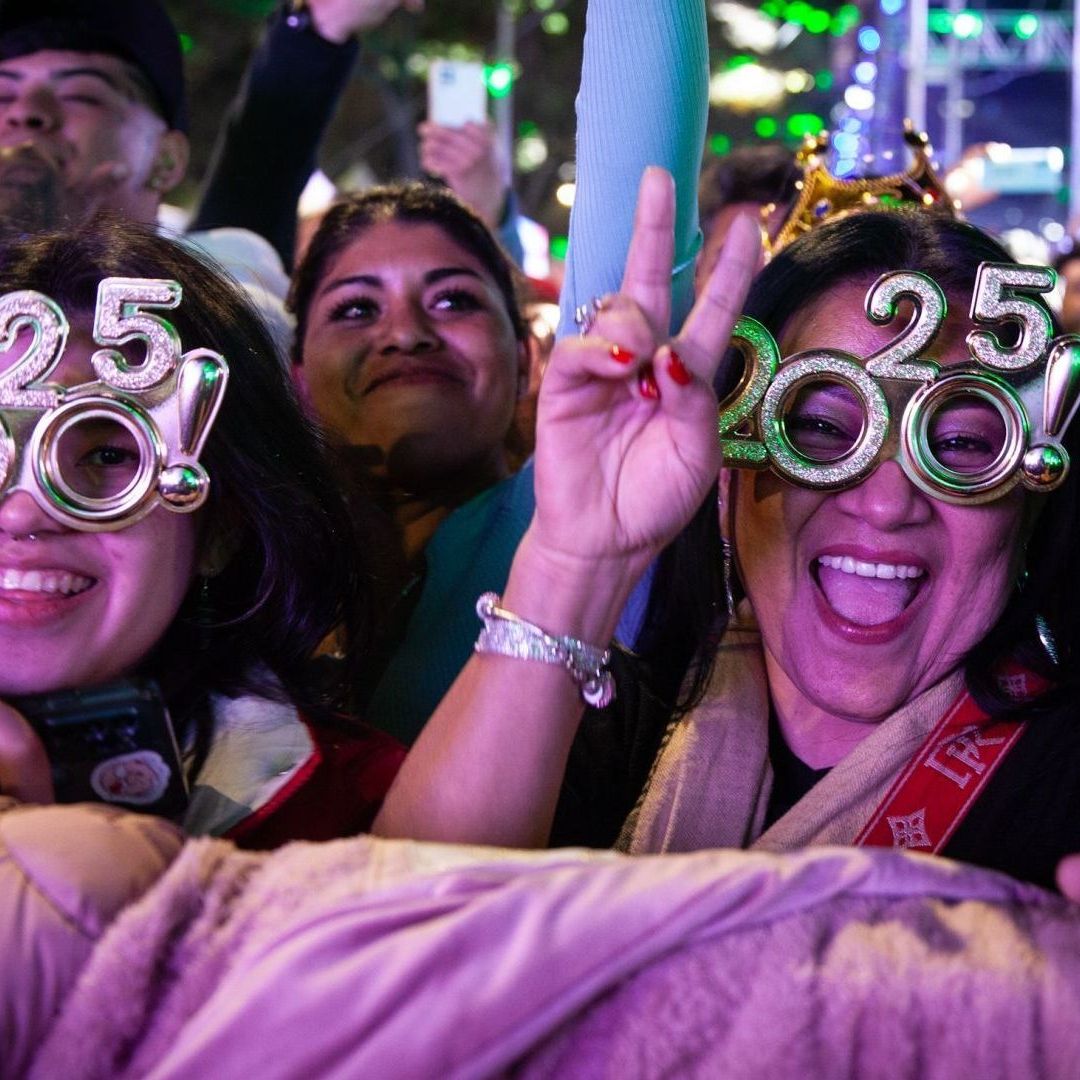 Festejos de Año Nuevo en la CDMX