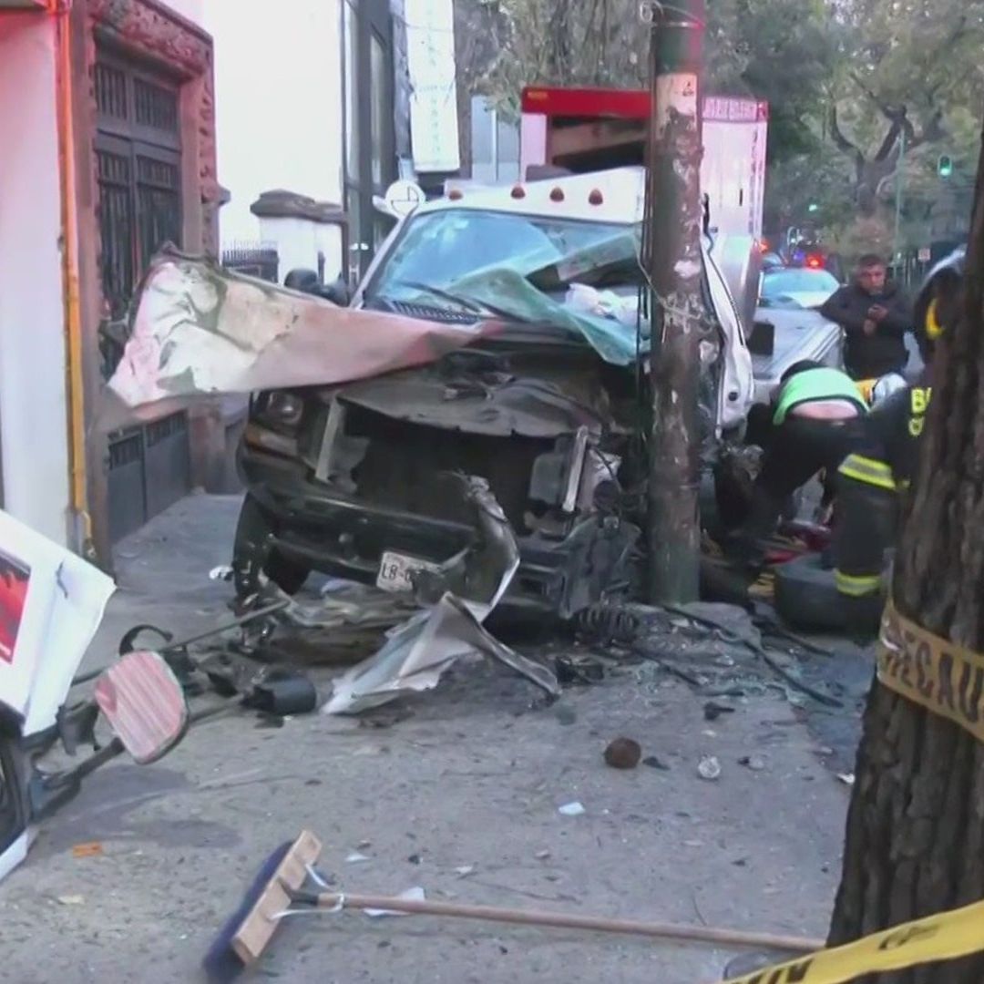 Accidente en División del Norte, CDMX