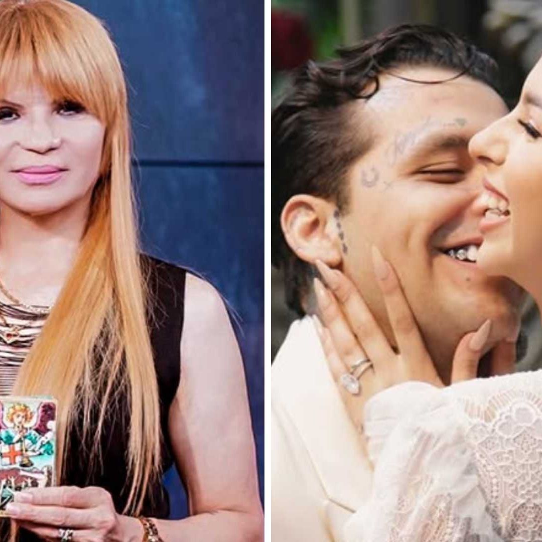 Mhoni Vidente afirma que Christian Nodal y Ángela Aguilar tendrán embarazo en 2025