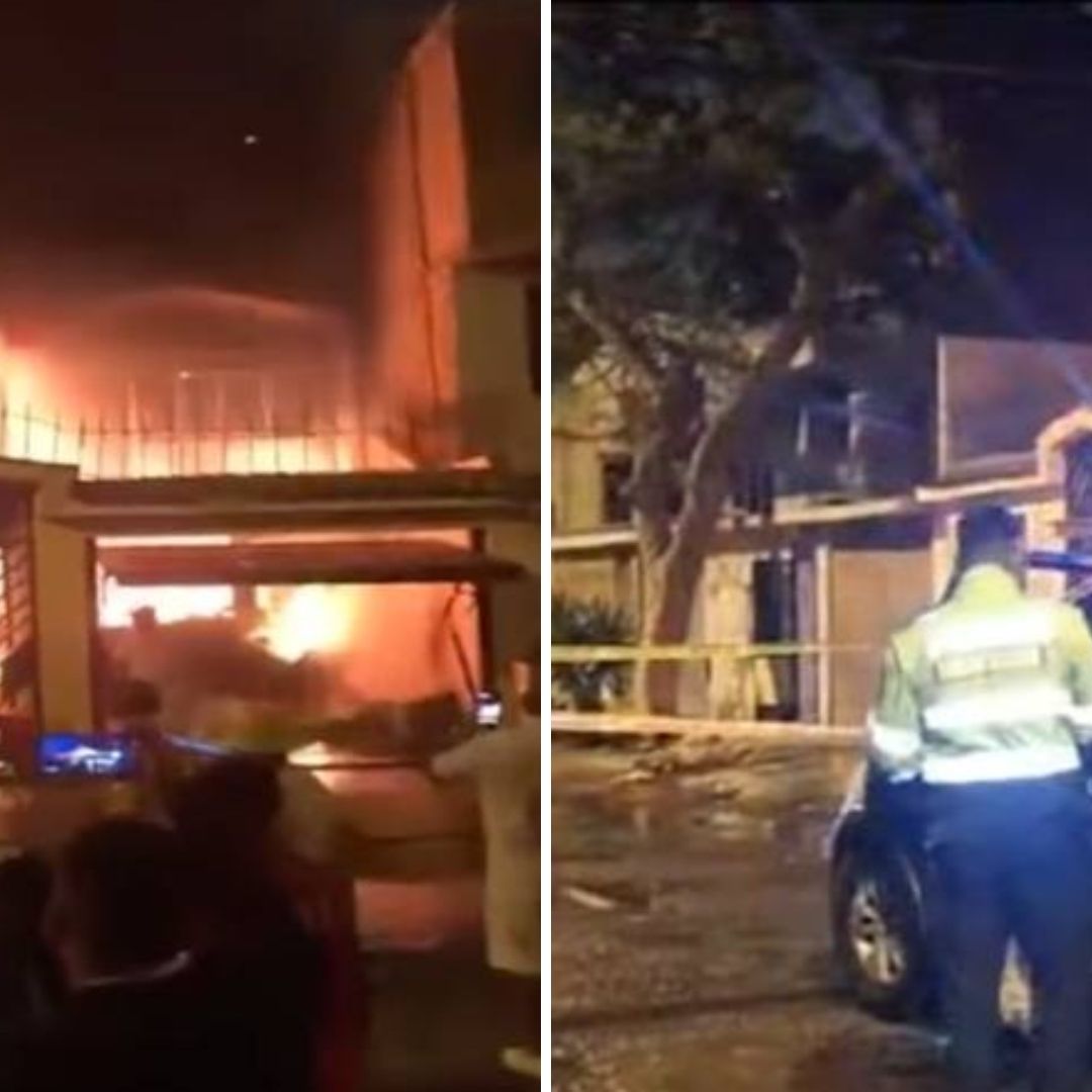 ¡Trágico Inicio de Año! Pirotecnia Cae en Casa y Abuelita Muere Calcinada
