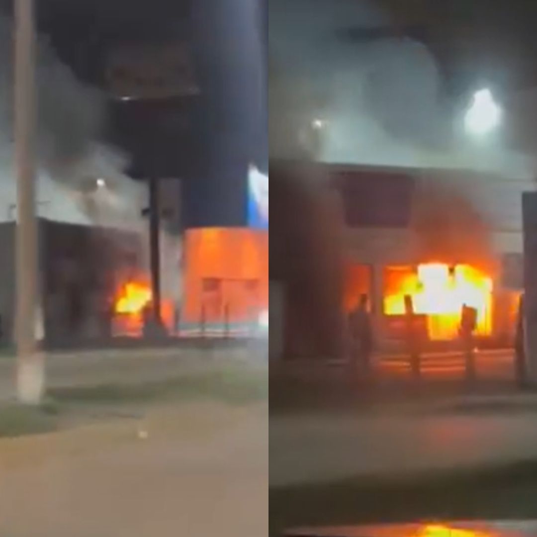 Incendian Autos y Comercios en Villahermosa durante la Noche de Fin de Año