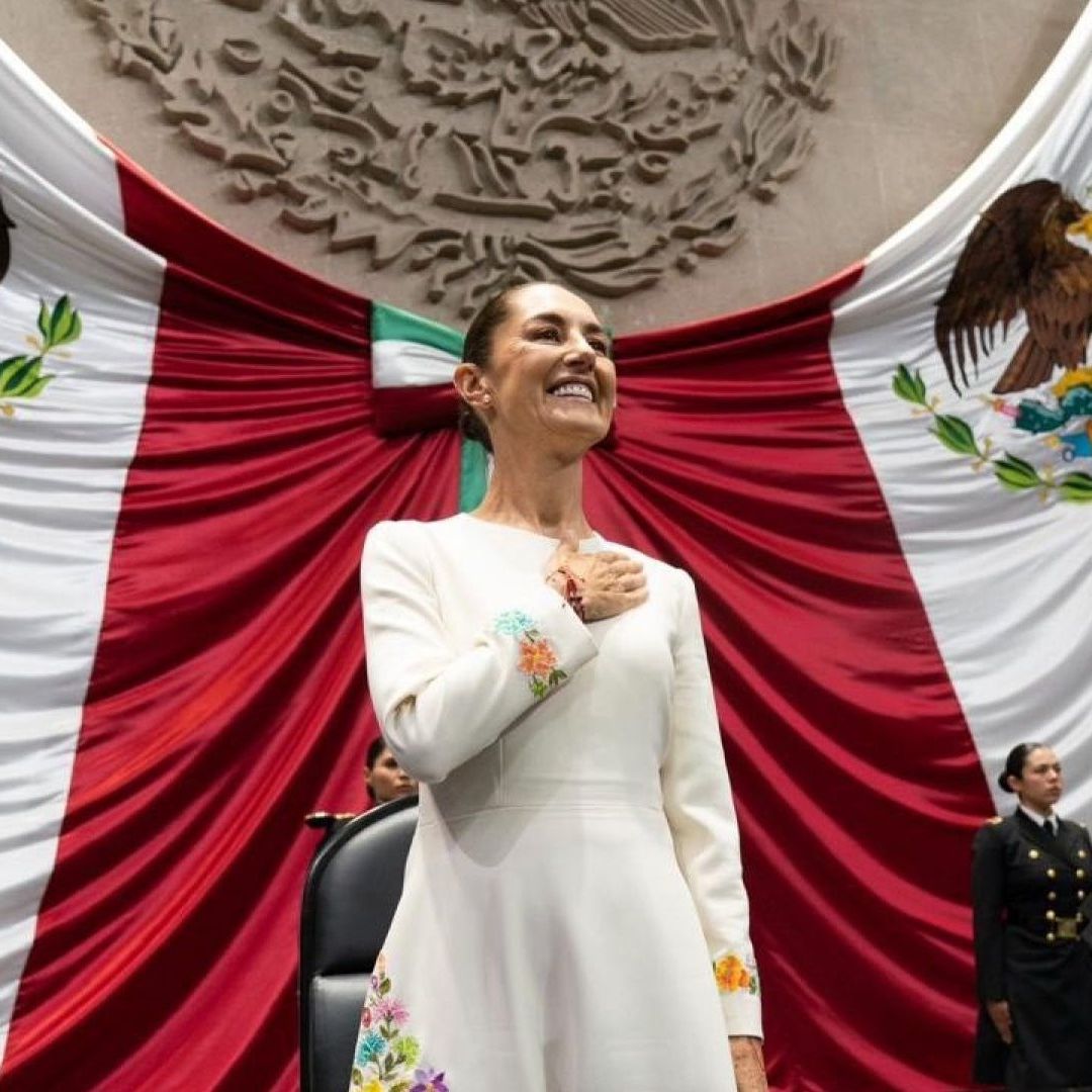 Toma de posesión de Claudia Sheinbaum como presidenta de México, el 1 de octubre de 2024