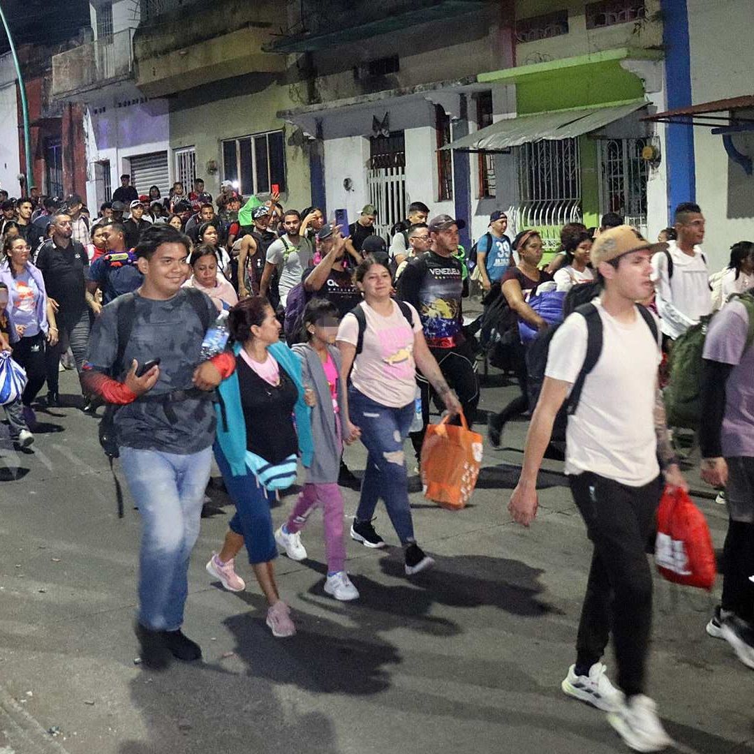 Primera Caravana Migrante de 2025: Salen de Chiapas Cerca de 2 Mil Extranjeros Rumbo a EUA