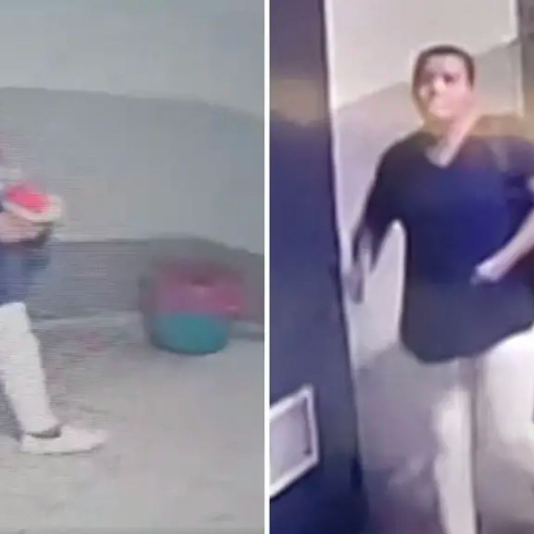 Una mujer fingió ser una enfermera para robar a un bebé.