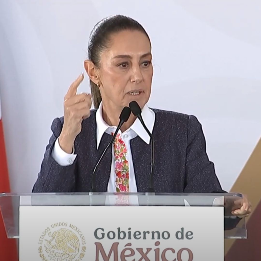 En su mensaje, la mandataria destacó la presencia significativa de poblanos en Nueva York.