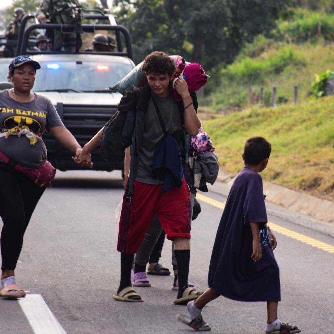 Más de 600 migrantes habían aceptado subirse a unos 12 autobuses. Foto: Cuartoscuro
