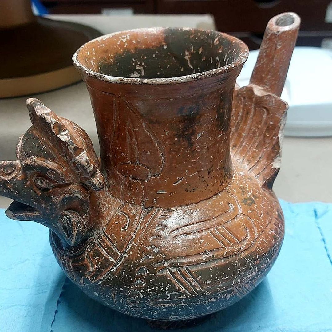 Destacan el gran tesoro arqueológico encontrado en obras del tren maya