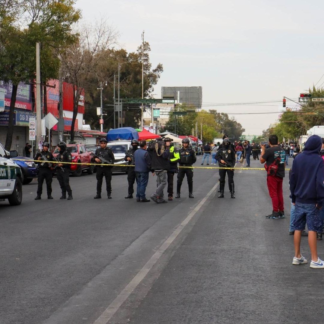 Balacera en romería de Iztacalco, CDMX